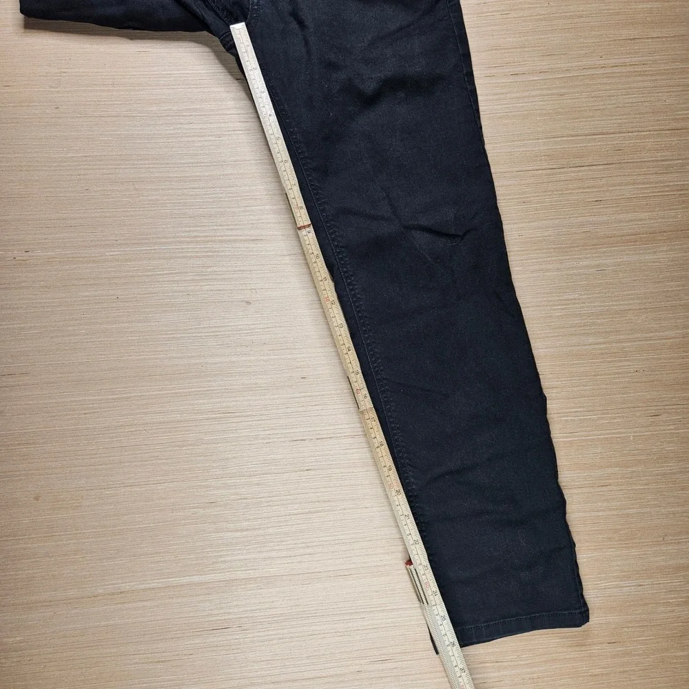 prAna Slim Fit Black Organic Cotton‎ Blend Mens Pants 28x28 Fits 28x26.5